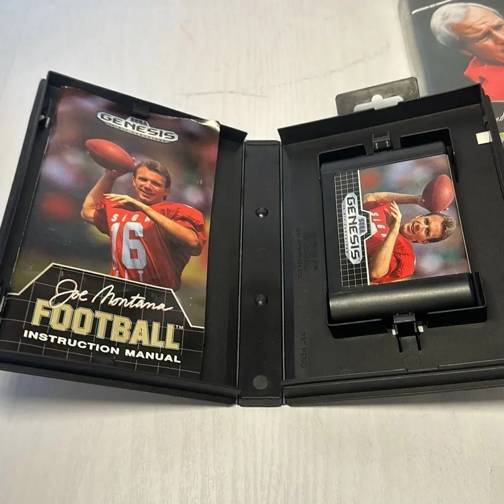 Sega Genesis NFL Football Joe Montana Arnold Palmer Tournament Golf Altered beas